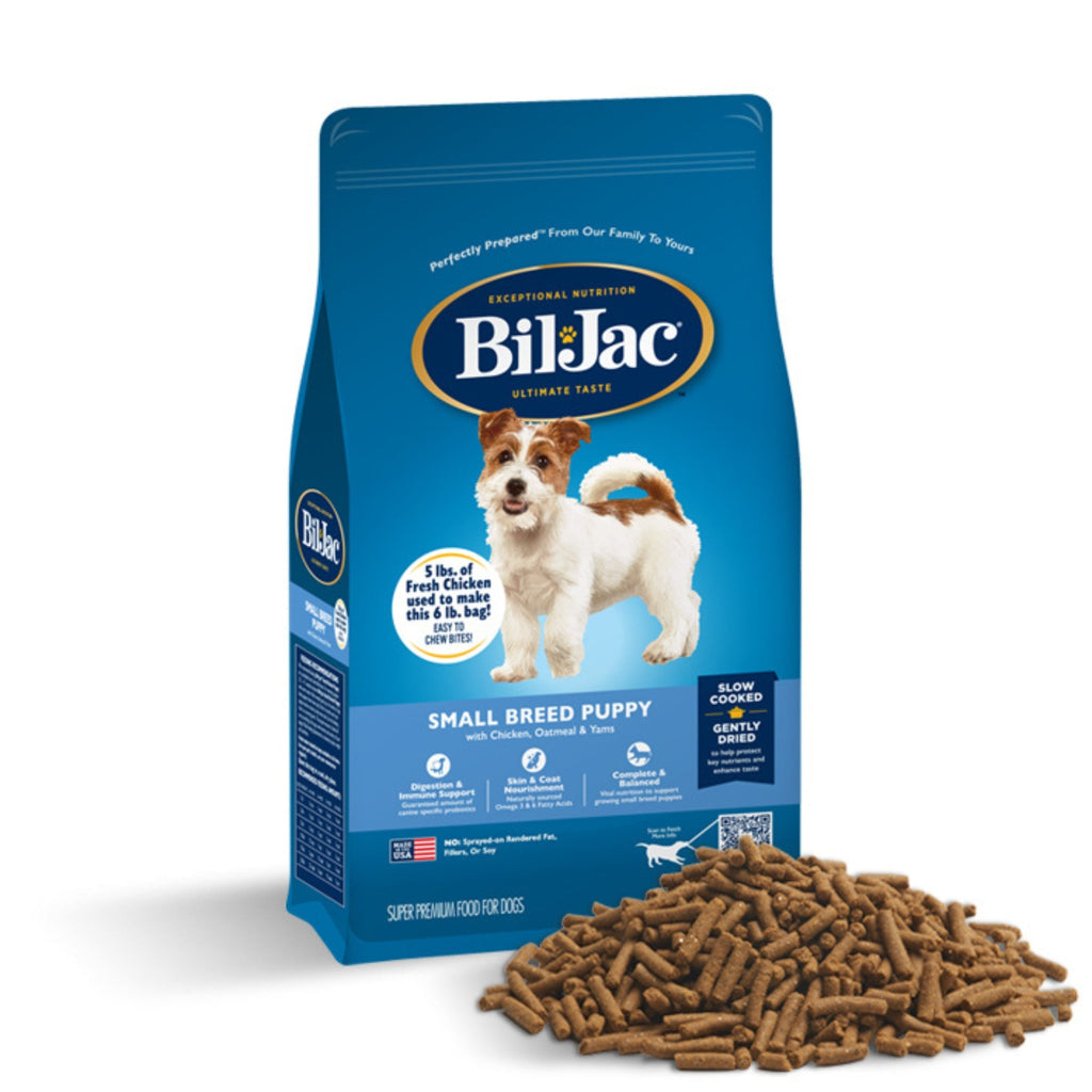 Bil-Jac Small Breed Puppy Dog Food Chicken 6Lbs.