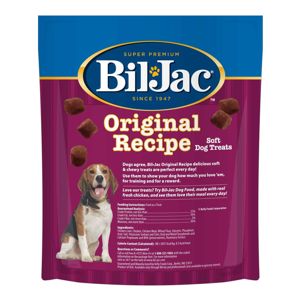 Bil-Jac Original Recipe Dog Treats Chicken Liver 20oz. (Case of 6)