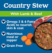 Bil-Jac Country Stew Wet Dog Food Lamb/Beef 3.5oz. (Case of 12)