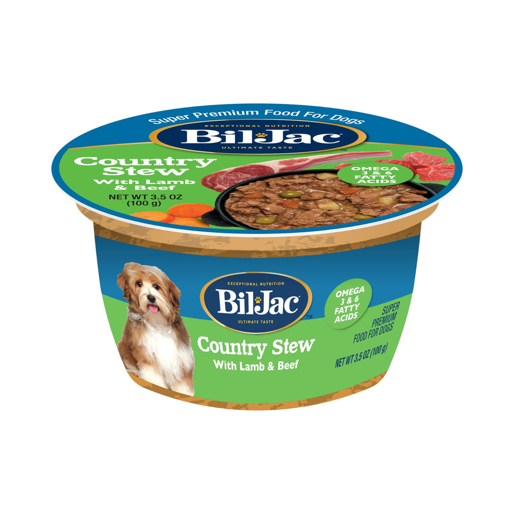 Bil-Jac Country Stew Wet Dog Food Lamb/Beef 35oz (Case of 12) for your Pet Dog with Pet Store X!