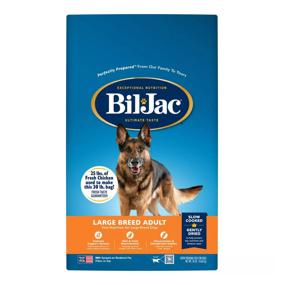 Bil-Jac Large Breed Adult Dog Food Chicken 30 Lbs for your Pet Dog with Pet Store X!