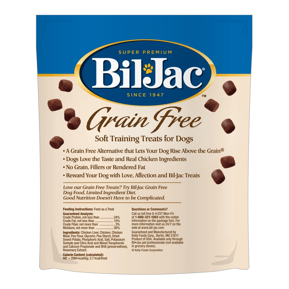 Bil-Jac Grain Free Soft Training Dog Treats Chicken/Sweet Potato 10oz. (Case of 8)