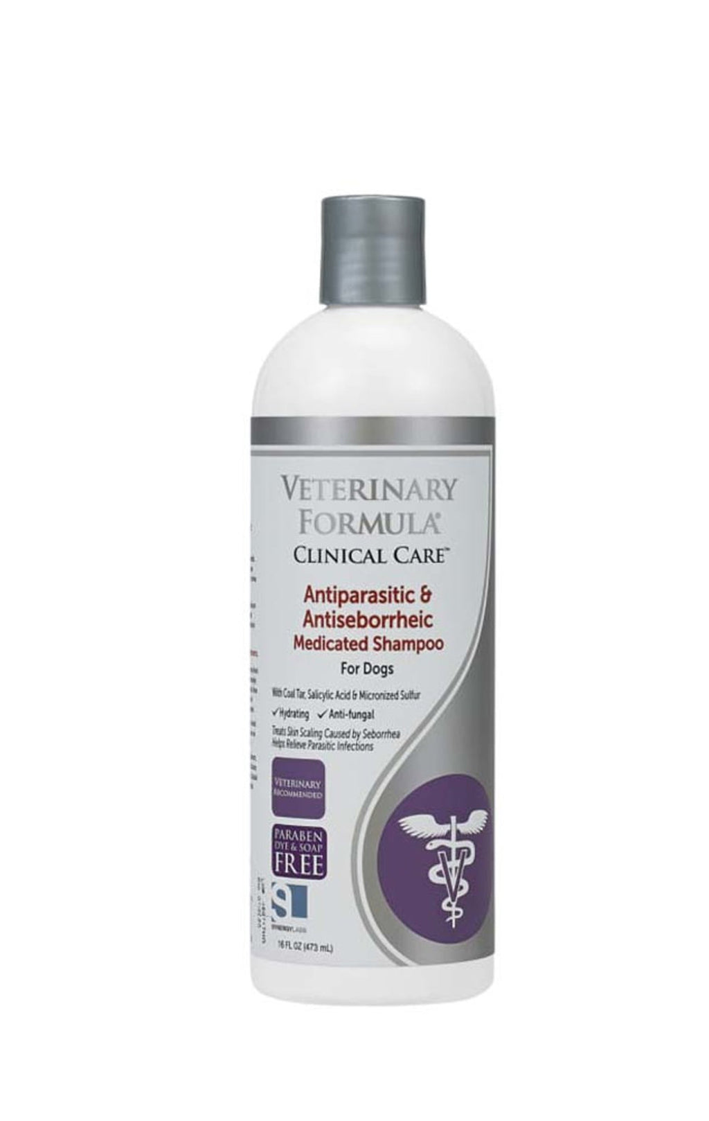 Synergy Labs Veterinary Formula Clinical Care Medicated Shampoo 1ea/16 fl oz