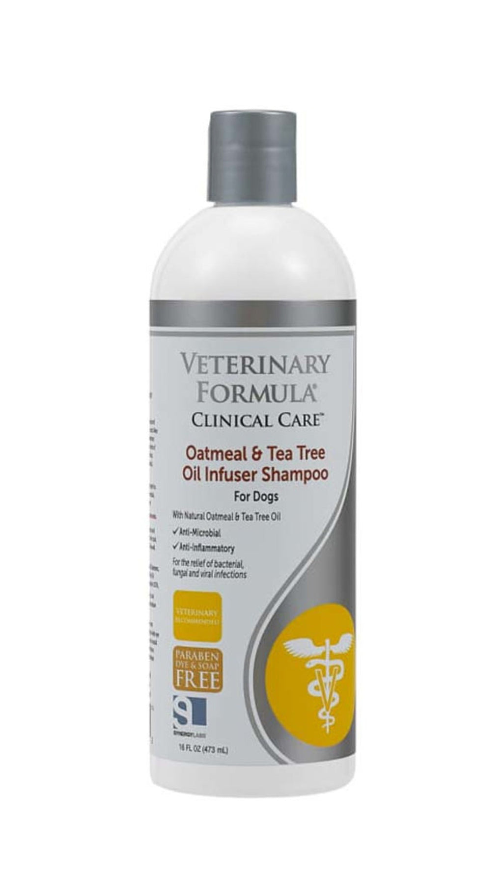 Synergy Labs Veterinary Formula Clinical Care Oatmeal & Tea Tree Oil Shampoo 1ea/16 fl oz