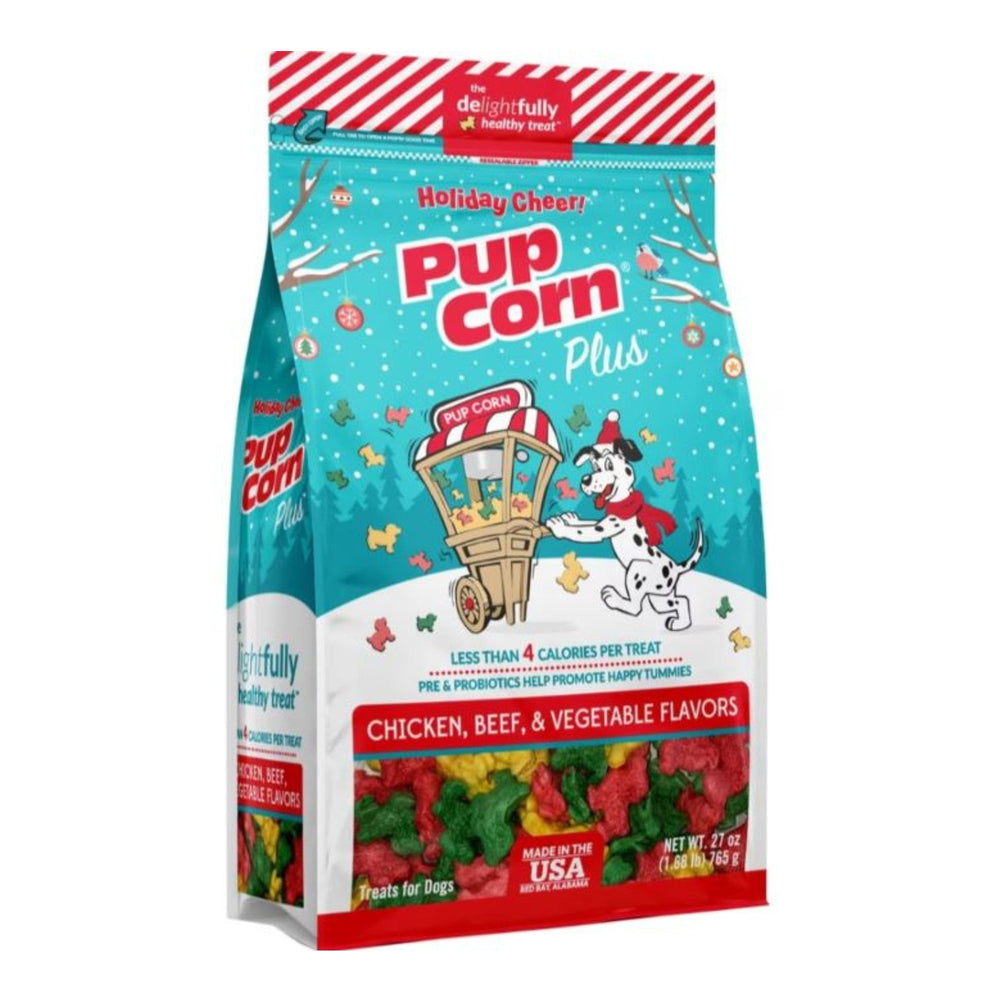 Pupcorn Plus Holiday Cheer Display Assorted 24.5oz.-6 Pc