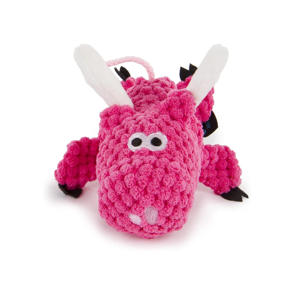 Godog Just For Me Flying Pig Dog Toy Pink Mini for your Pet Dog with Pet Store X.