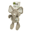 Godog Checkers Elephant Dog Toy Gray Large for your Pet Dog with Pet Store X.