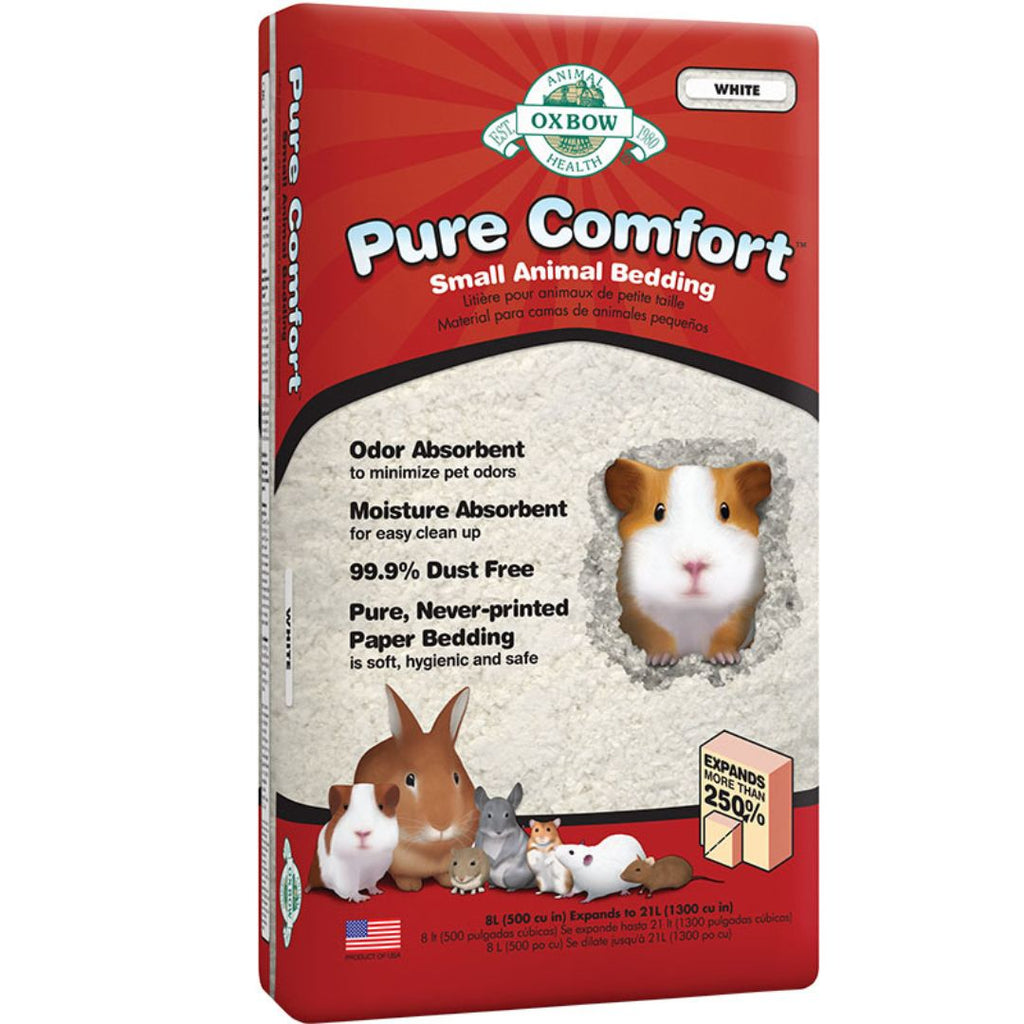 Oxbow Animal Health Pure Comfort Small Animal Bedding White 1ea/36 l for your Pet Small Animal with Pet Store X.