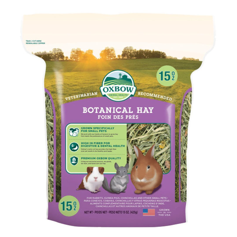 Oxbow Animal Health Botanical Hay Small Animal Treat 1ea/15 oz for your Pet Small Animal with Pet Store X.