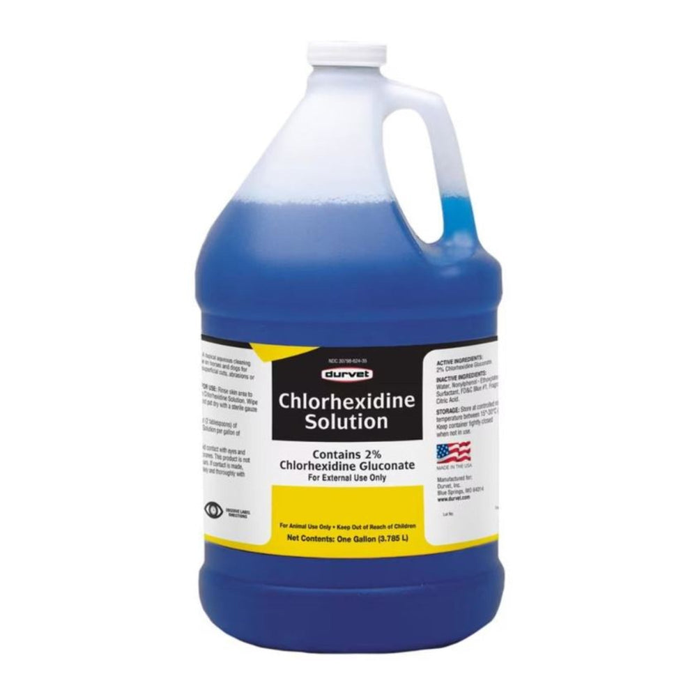 Durvet Chlorhexidine Gluconate 2% Solution 1 Gal.