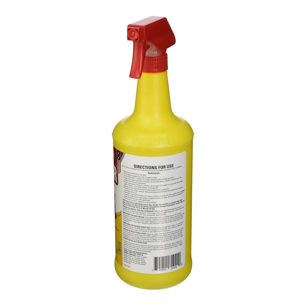 Durvet Power Fly Spray & Wipe 32oz.