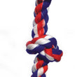 Mammoth Pet Products Cotton Blend Color 5 Knot Rope Tug Toy Assorted 1ea/36 in, XL