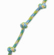 Mammoth Pet Products Braidys 3 Knot Rope Tug Dog Toy Assorted 1ea/20 in, MD