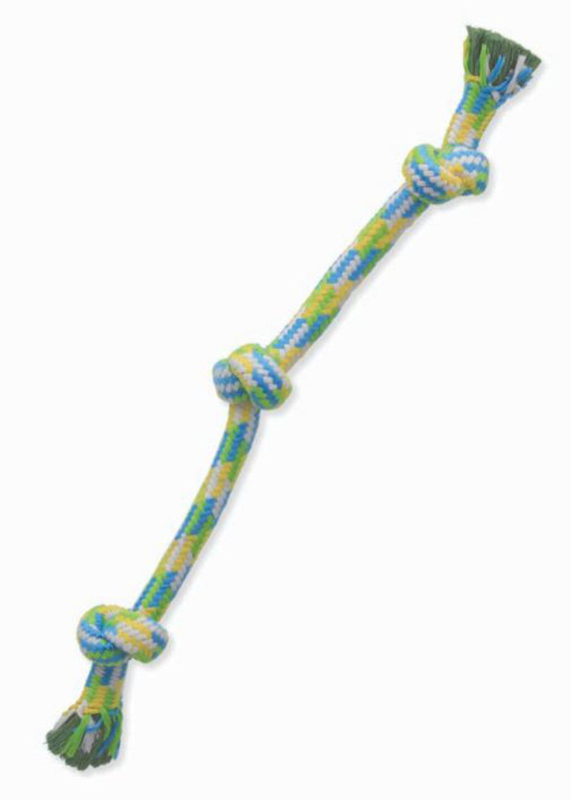 Mammoth Pet Products Braidys 3 Knot Rope Tug Dog Toy Assorted 1ea/20 in, MD for your Pet Dog with Pet Store X.