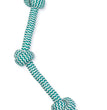 Mammoth Pet Products EXTRA FRESH 3 Knot Tug Toy Multi-Color 1ea/20 in, MD