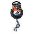 Mammoth Pet Products TireBiter II with Rope Dog Toy Multi-Color 1ea/5 in, MD