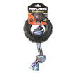 Mammoth Pet Products TireBiter II with Rope Dog Toy Multi-Color 1ea/5 in, MD