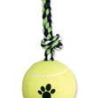 Mammoth Pet Products Tug Dog toy w/ Tennis Ball Multi-Color 1ea/36 in, XL