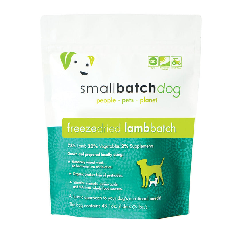 Small Batch Freeze Dried Lamb Sliders  - 14oz for your Pet Dog with Pet Store X!