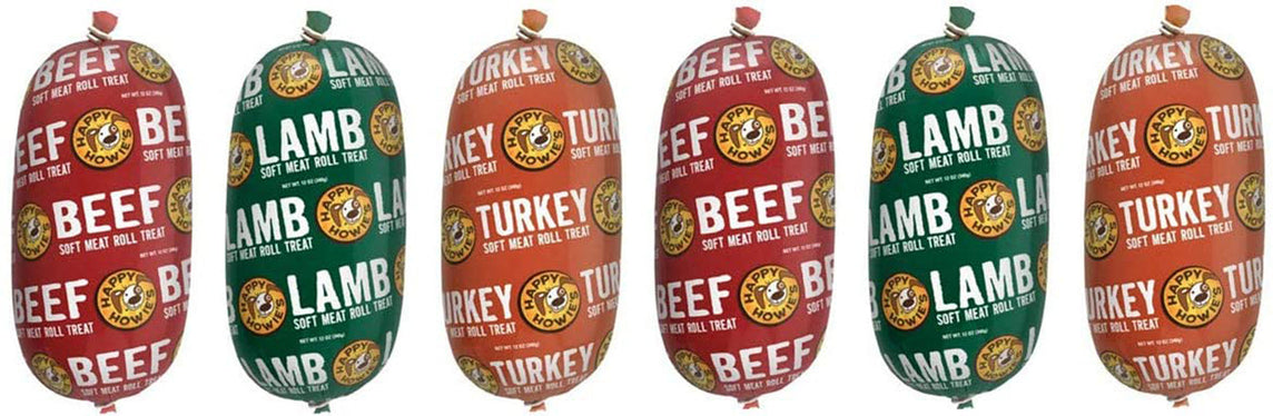 Happy Howie Dog Beef Roll 12oz for your Pet Dog with Pet Store X!