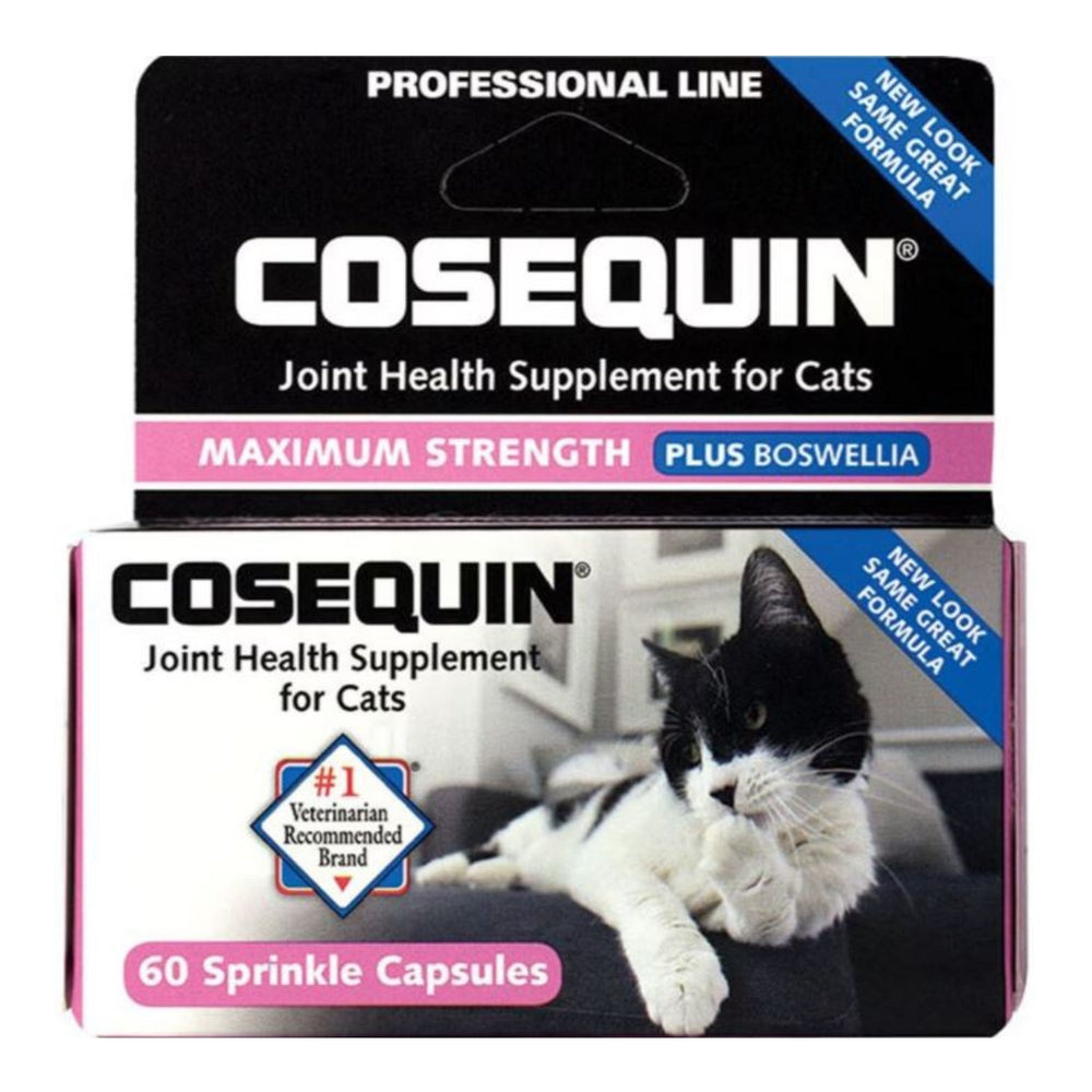 Cosequin Max Strength Spinkle Capsules For Cats 60 Ct