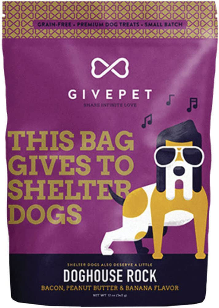 Givepet Dog Doghouse Rock 11oz for your Pet Dog with Pet Store X!