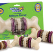 Busy Buddy Bristle Bone Chew Toy Multi-Color 1ea/MD