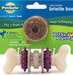 Busy Buddy Bristle Bone Chew Toy Multi-Color 1ea/XS