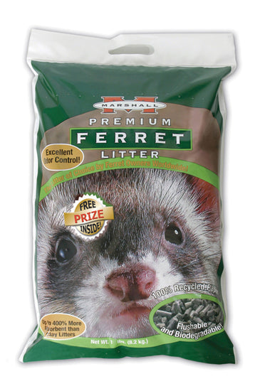 Marshall Pet Products Premium Ferret Litter Bag 1ea for your Pet Small Animal with Pet Store X.