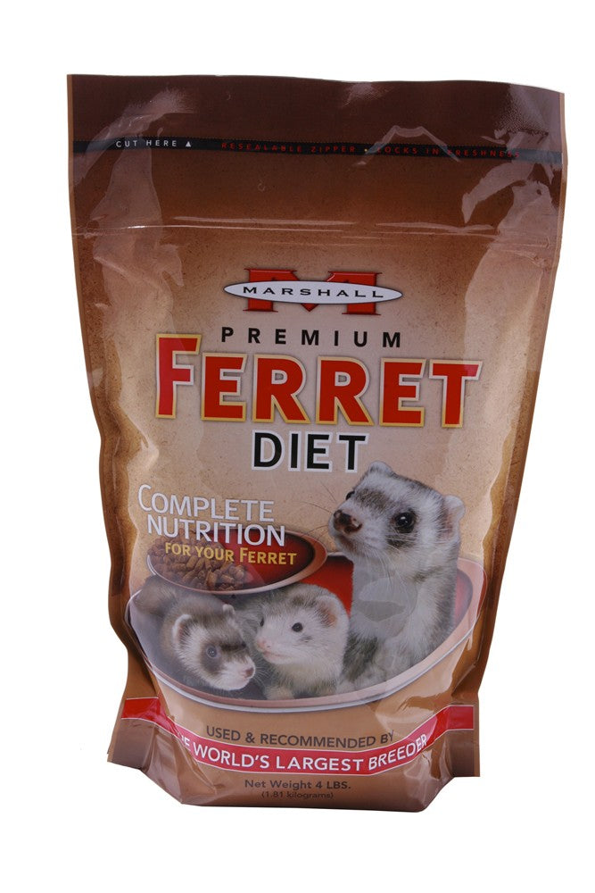 Marshall Pet Products Premium Ferret Diet Dry Food 1ea/4 lb