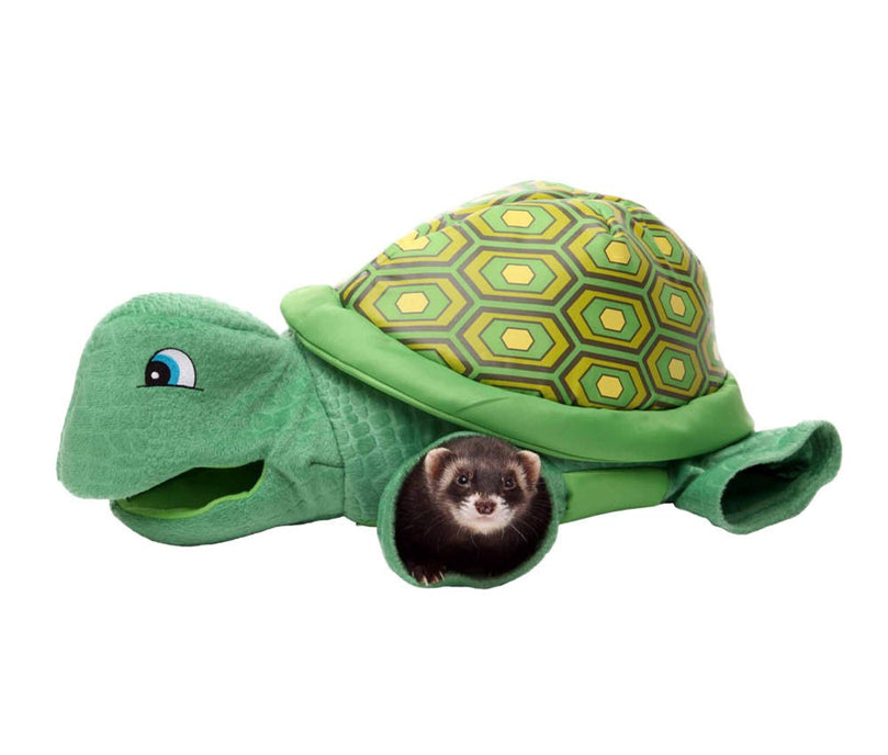 Marshall Pet Products Ferret Turtle Tunnel Toy Green 1ea/One Size for your Pet Small Animal with Pet Store X.