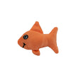 Marshall Pet Products Ferret Squeak Fish Toy Orange 1ea/One Size