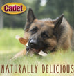 Cadet Gourmet Beef Hide Shish Kabob Dog Treats X-Large, Chicken, Chicken Liver & Sweet Potato, 1ea/(15 ct)