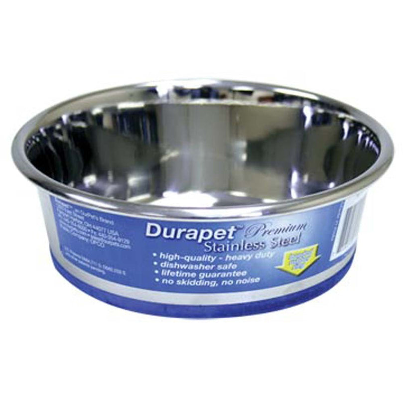 OurPets Premium Stainless Steel Dog Bowl Silver 1ea/12 pt for your Pet Dog with Pet Store X.