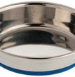 OurPets Premium Rubber Bonded Stainless Steel Cat Bowl Silver 1ea/8 oz