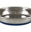 OurPets Premium Rubber Bonded Stainless Steel Cat Bowl Silver 1ea/12 oz