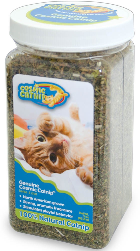 OurPets Cosmic Catnip 100% Natural Catnip 1ea/1.25Oz Jar