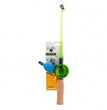 OurPets Play-N-Squeak Fishing Rod with Fish Catnip Toy Multi-Color 1ea