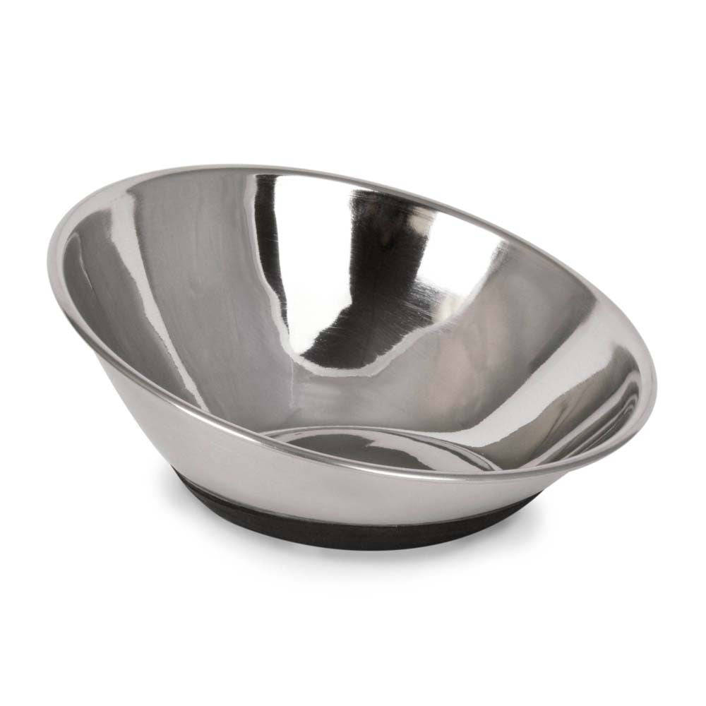 OurPets Tilt-a-Bowl Silver 1ea/SM for your Pet Dog with Pet Store X.