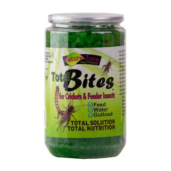 Nature Zone Cricket Total Bites with Spirulina 1ea/24oz for your Pet Reptile with Pet Store X.