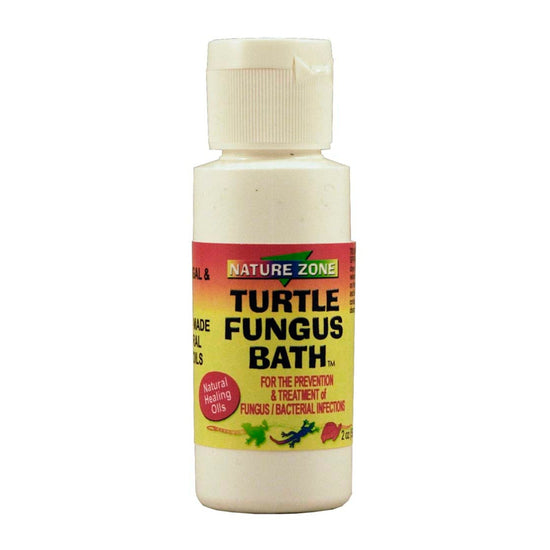 Nature Zone Turtle Fungus Bath Antifungal and Antibacterial Treatment 1ea/2oz for your Pet Reptile with Pet Store X.