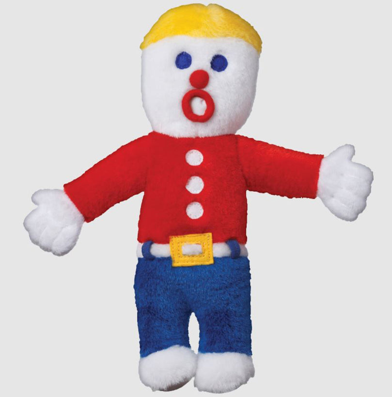 Multipet Mr Bill Plush Dog Toy Multi-Color 1ea/10 in for your Pet Dog with Pet Store X.