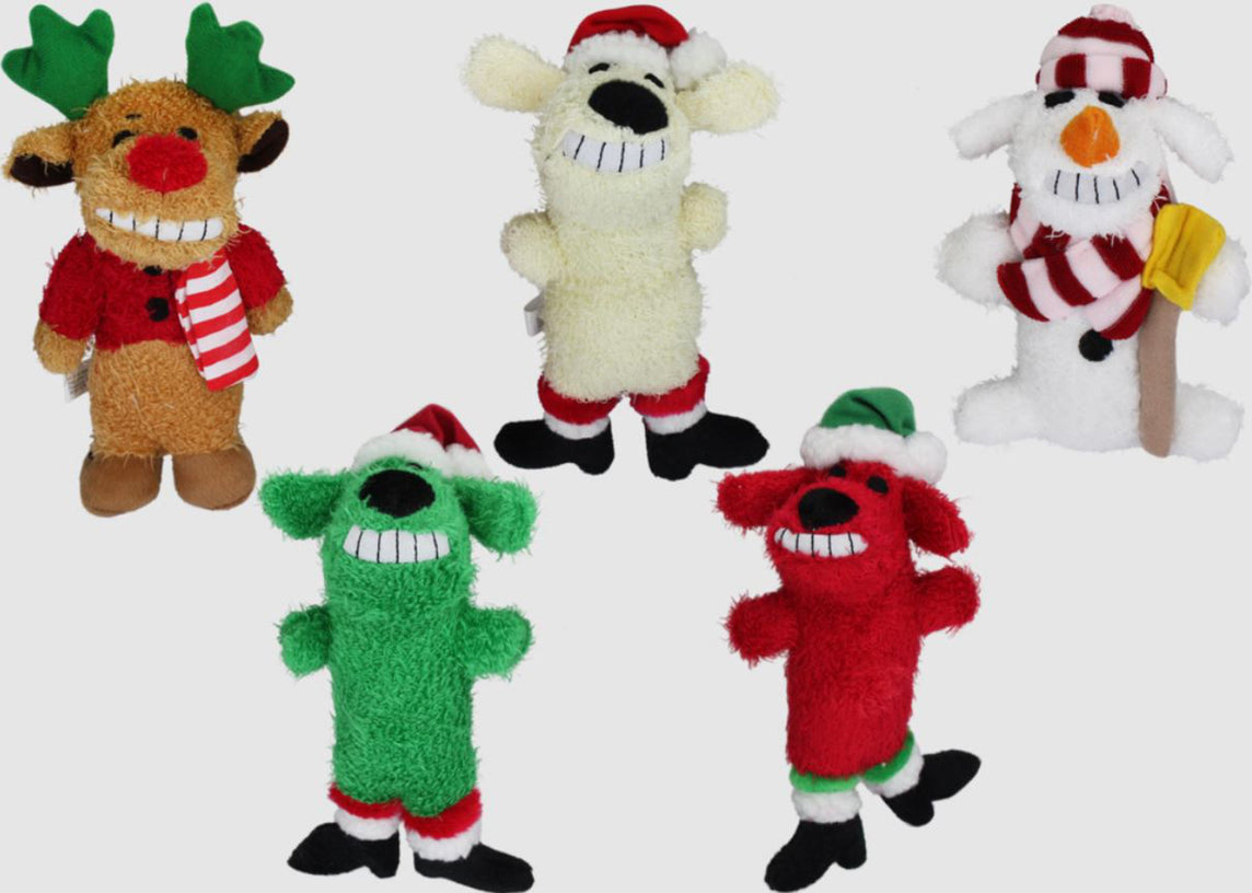 Multipet Loofa Christmas Assortment 6Inch