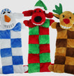 Multipet Loofa Christmas Squeaker Mat Assortment 12 Inch for your Pet Dog with Pet Store X.