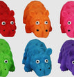 Multipet Origami Hippos Dog Toy Assorted 1ea/Mini, 4 in