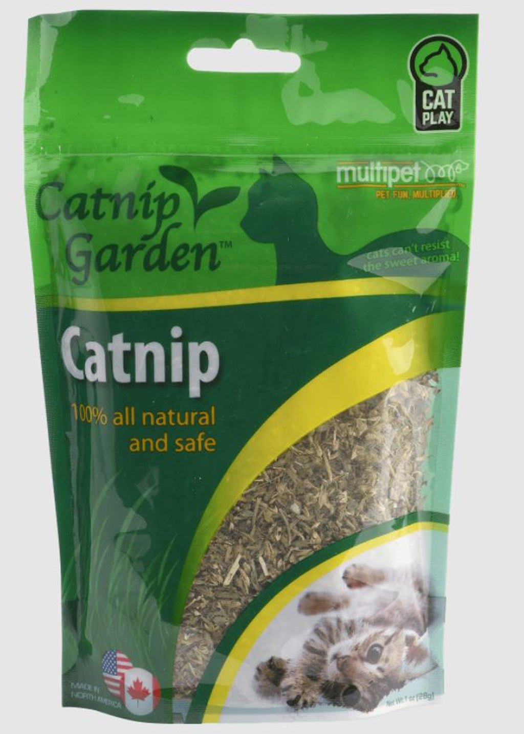 Multipet Catnip Garden North American Catnip Gusseted Bag 0.5oz