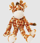 Multipet Swingin Safari Dog Toy Giraffe Assorted 1ea/19 in