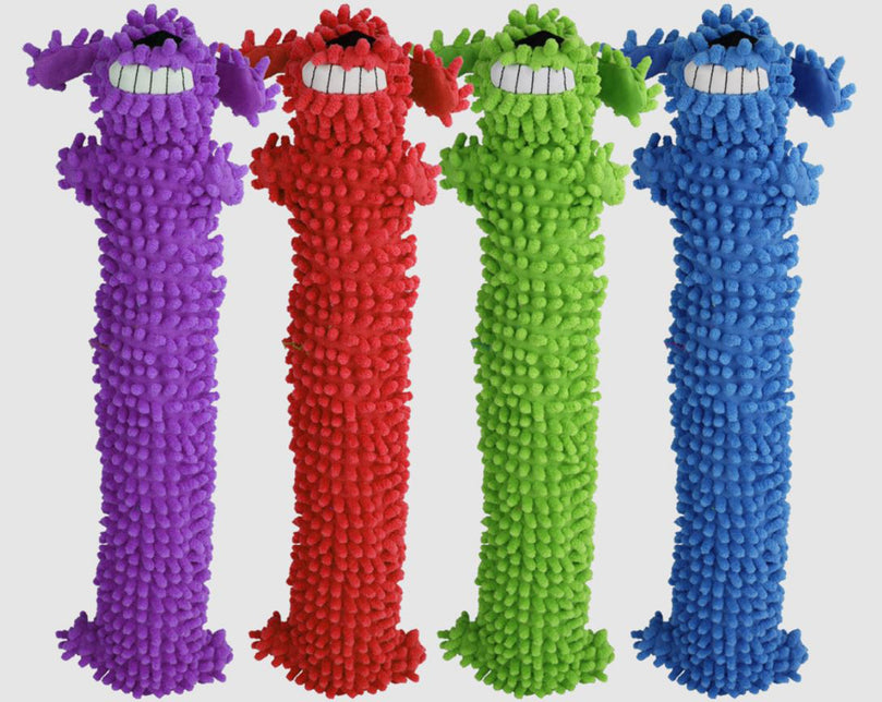 Multipet Loofa Floppy Dog Toy Assorted 1ea/12 in for your Pet Dog with Pet Store X.