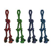 Multipet Nuts for Knots Rope Tug With 2 Danglers Dog Toy Assorted 1ea/20 in, LG