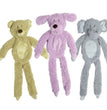 Multipet Aromadog Fleece Flattie Dog Toy Assorted 1ea/19 in for your Pet Dog with Pet Store X.